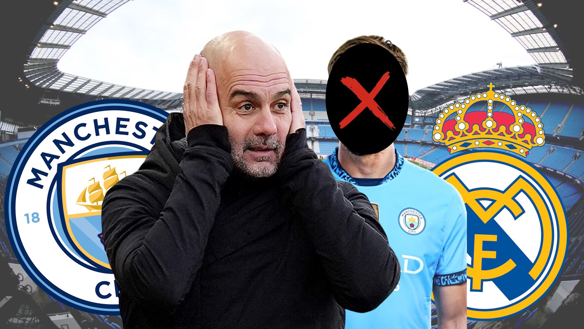 Un descarte del Real Madrid rumbo al Manchester City, Guardiola da el OK a la operación