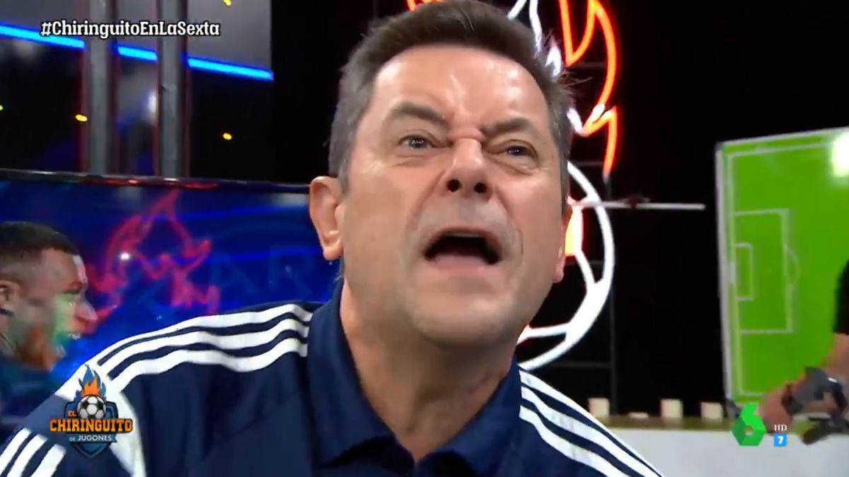Tomás Roncero durante el programa de ayer