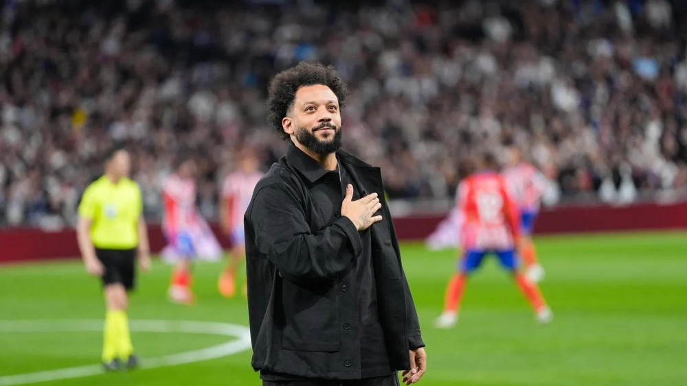 Marcelo en el Bernabéu