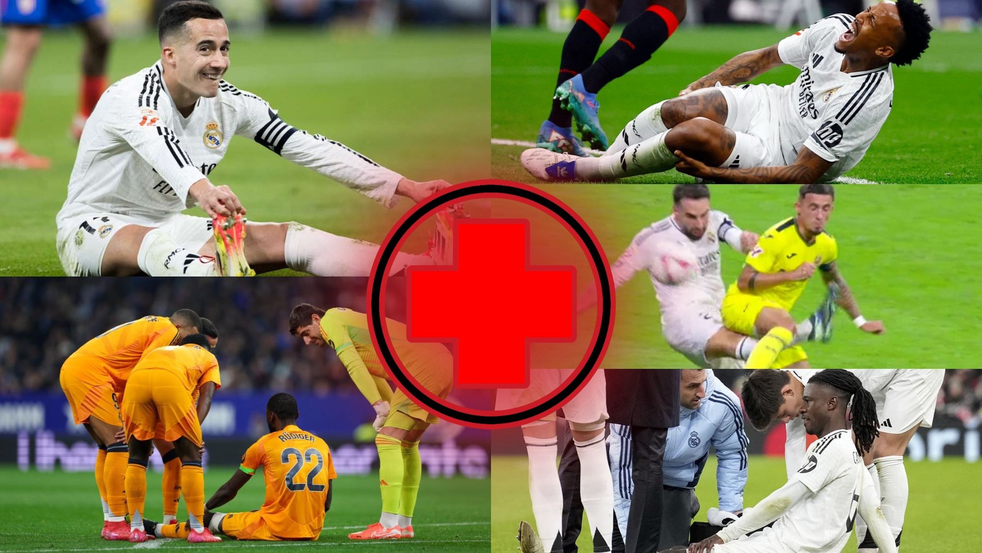 El Real Madrid ha superado ya la treintena de lesionados en este curso... y sólo estamos en febrero. El Real Madrid ha superado ya la treintena de lesionados en este curso... y sólo estamos en febrero.