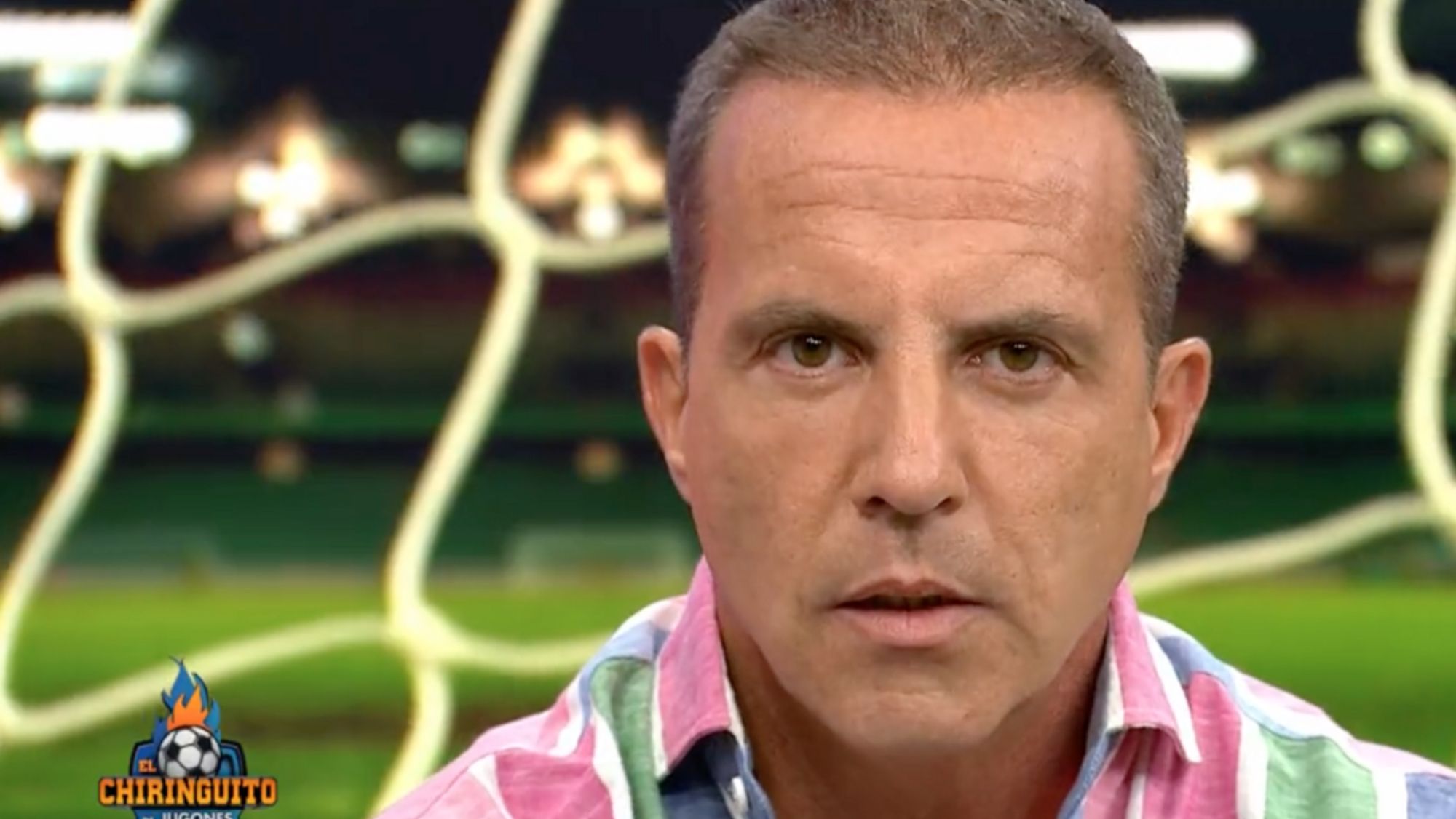 Cristóbal Soria sorprende en 'El Chiringuito de Jugones' y quedan claros cuáles son sus verdaderos colores.