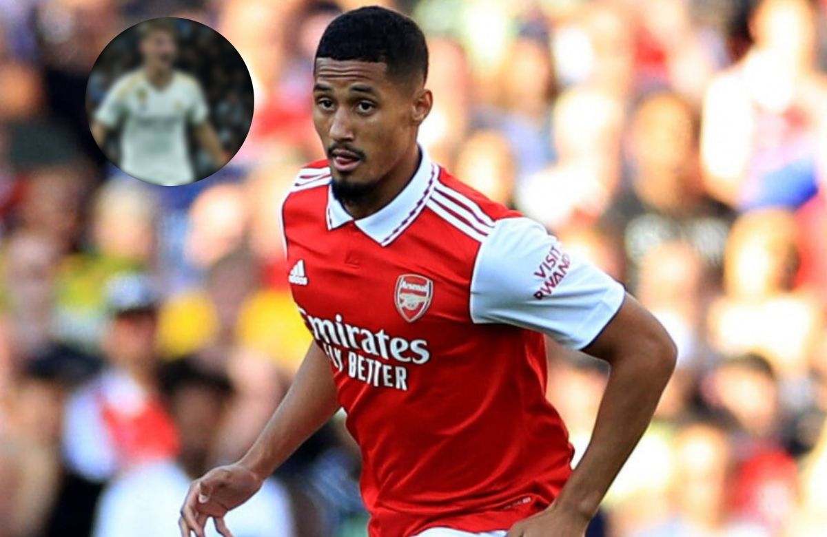 Saliba Arsenal Real Madrid Nico Paz