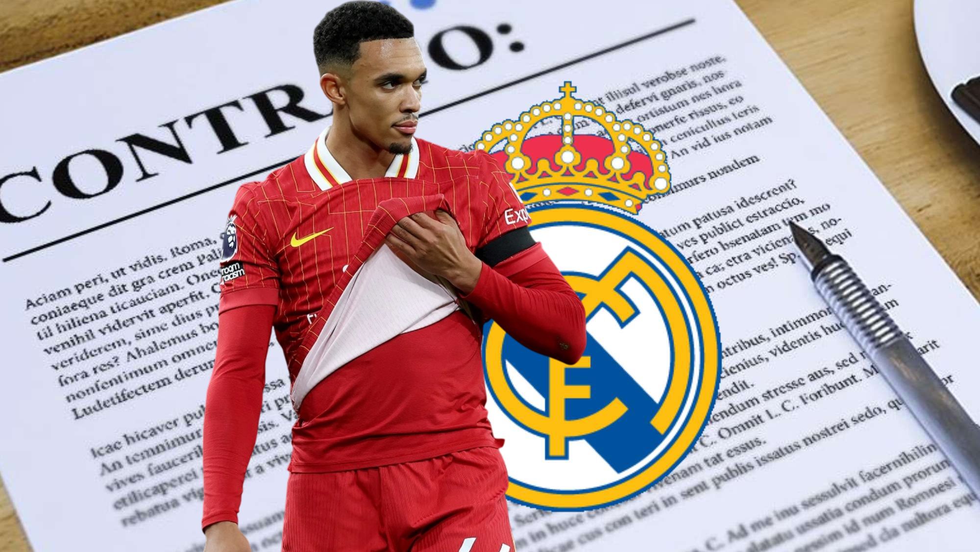 Alexander-Arnold, fichado, desvelan las condiciones de su nuevo contrato con el Real Madrid