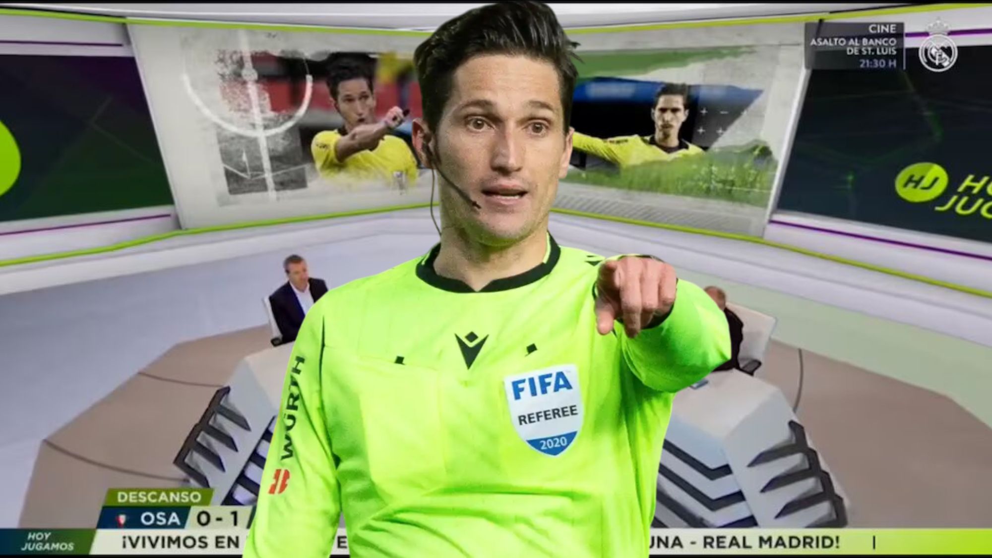 Real Madrid TV tiene claro lo que realmente quiere Munuera Montero Real Madrid TV tiene claro lo que realmente quiere Munuera Montero