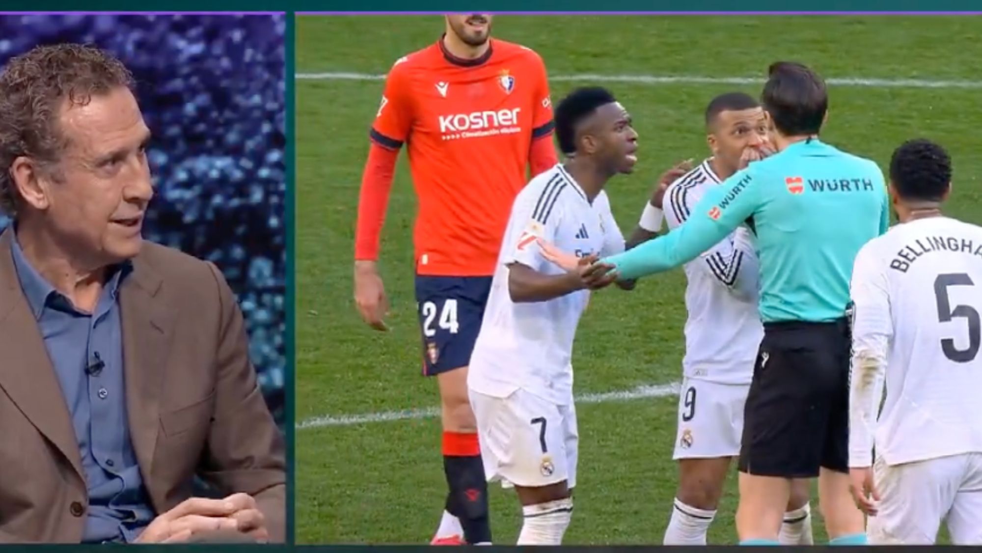 Jorge Valdano se ha pronunciado sobre el polémico arbitraje que el Madrid sufrió contra Osasuna.