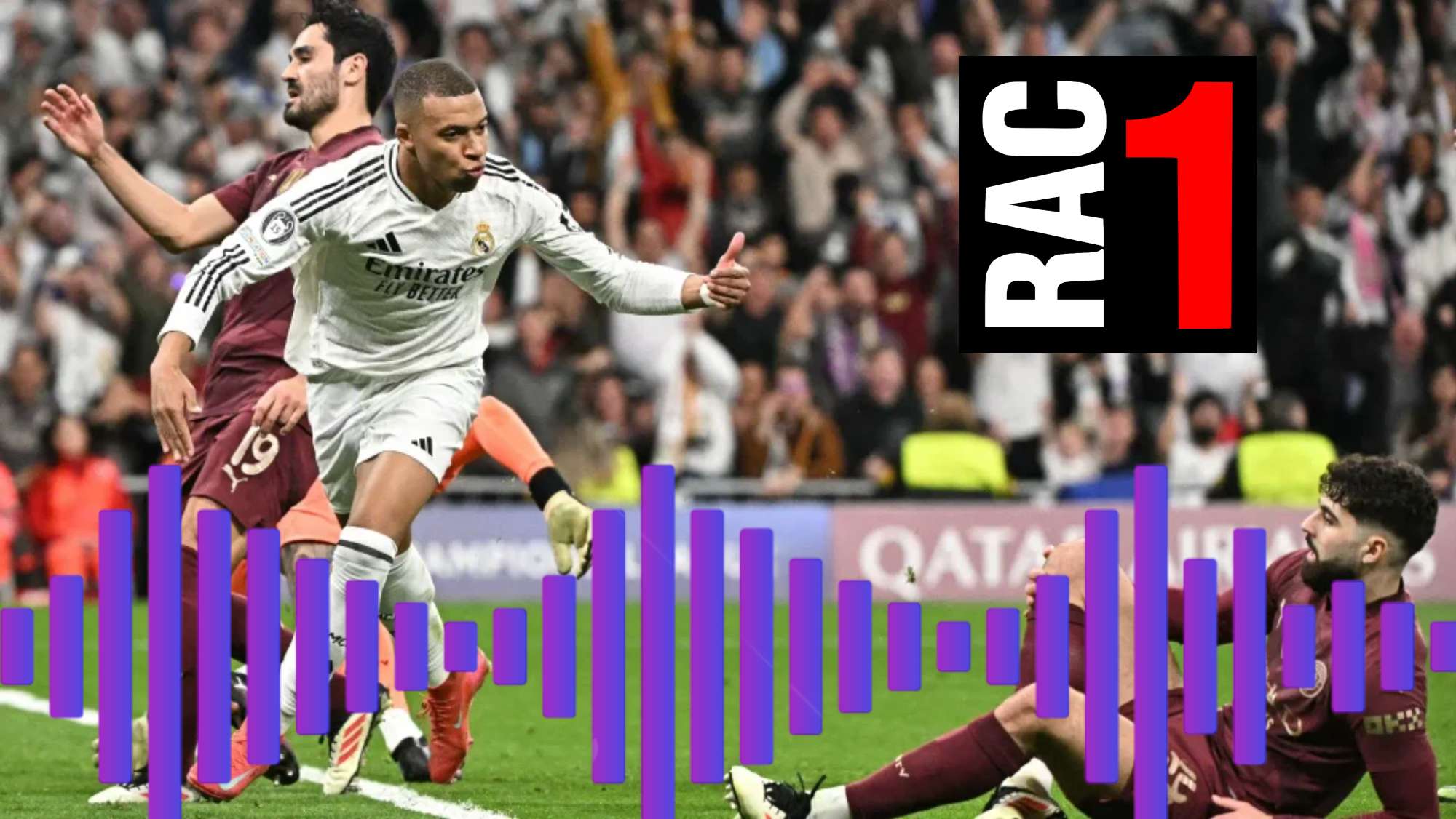 Real Madrid - Manchester City, la narración de RAC-1