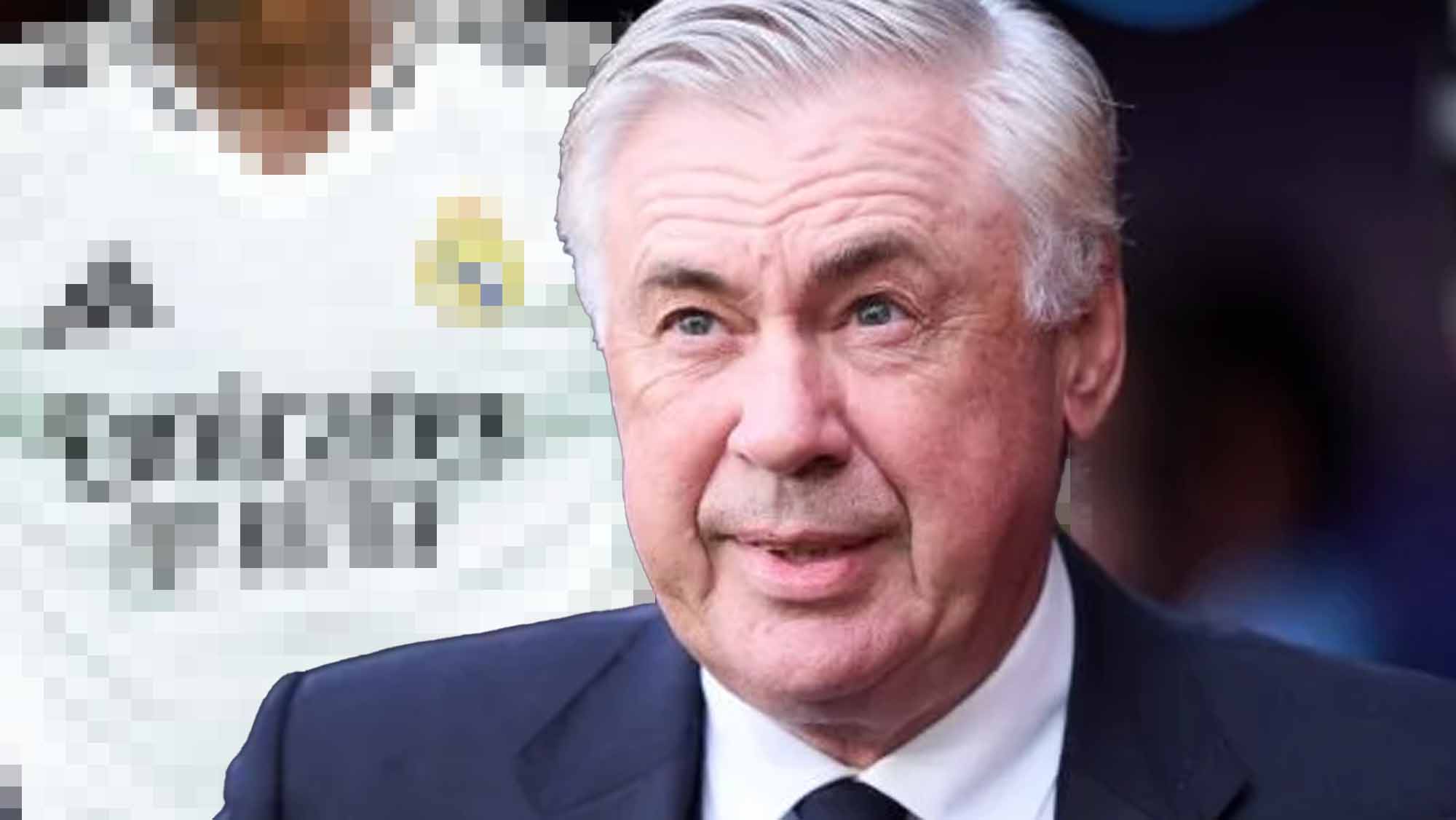Ancelotti con jugador del Madrid de incógnito Ancelotti con jugador del Madrid de incógnito