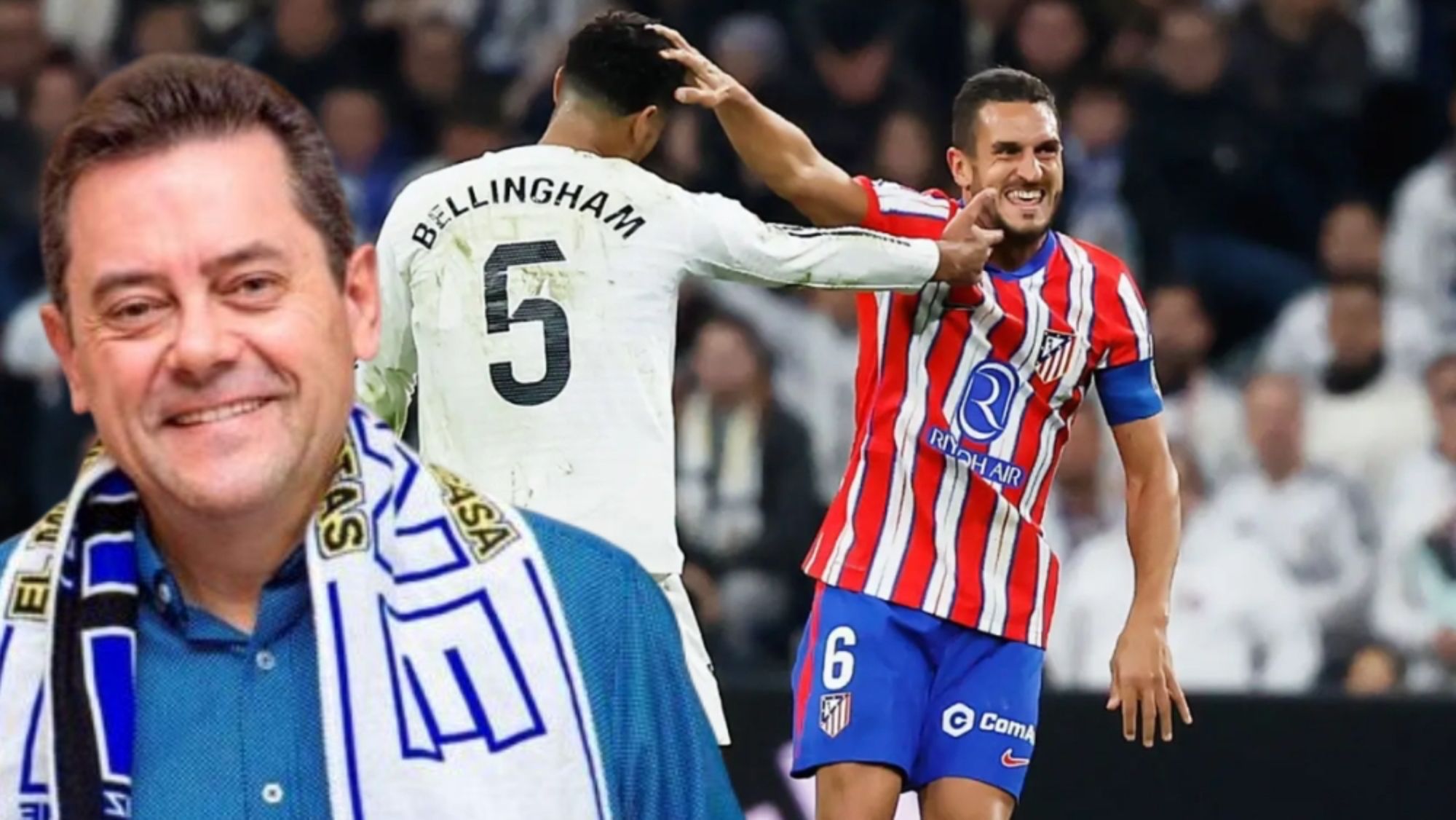 Tomás Roncero se enciende y ya piensa en el euroderbi inminente.