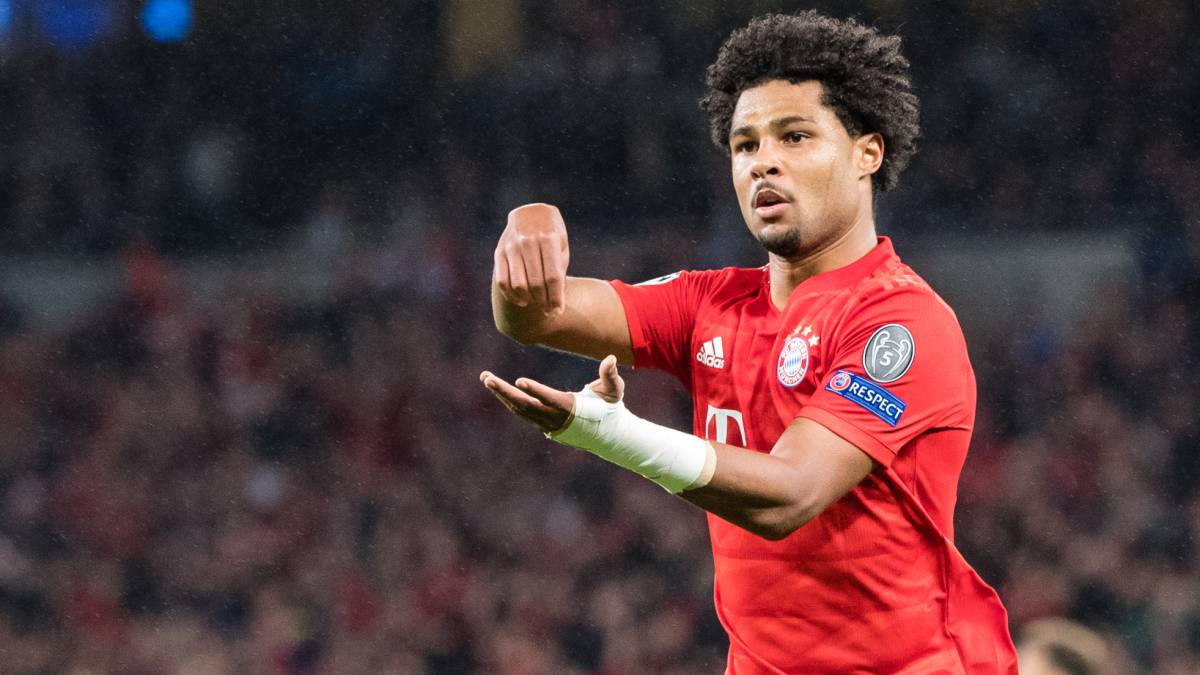 Serge Gnabry se encuentra en la órbita del Real Madrid