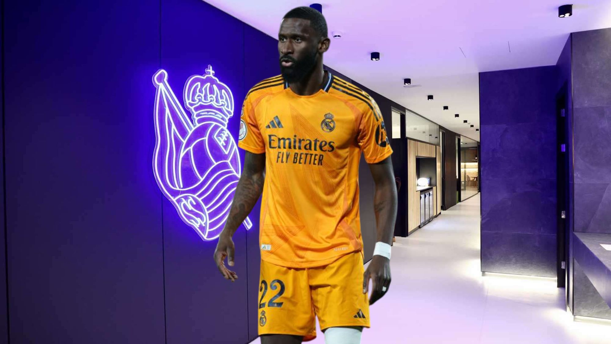 Antonio Rüdiger es protagonista después del encuentro en el Reale Arena
