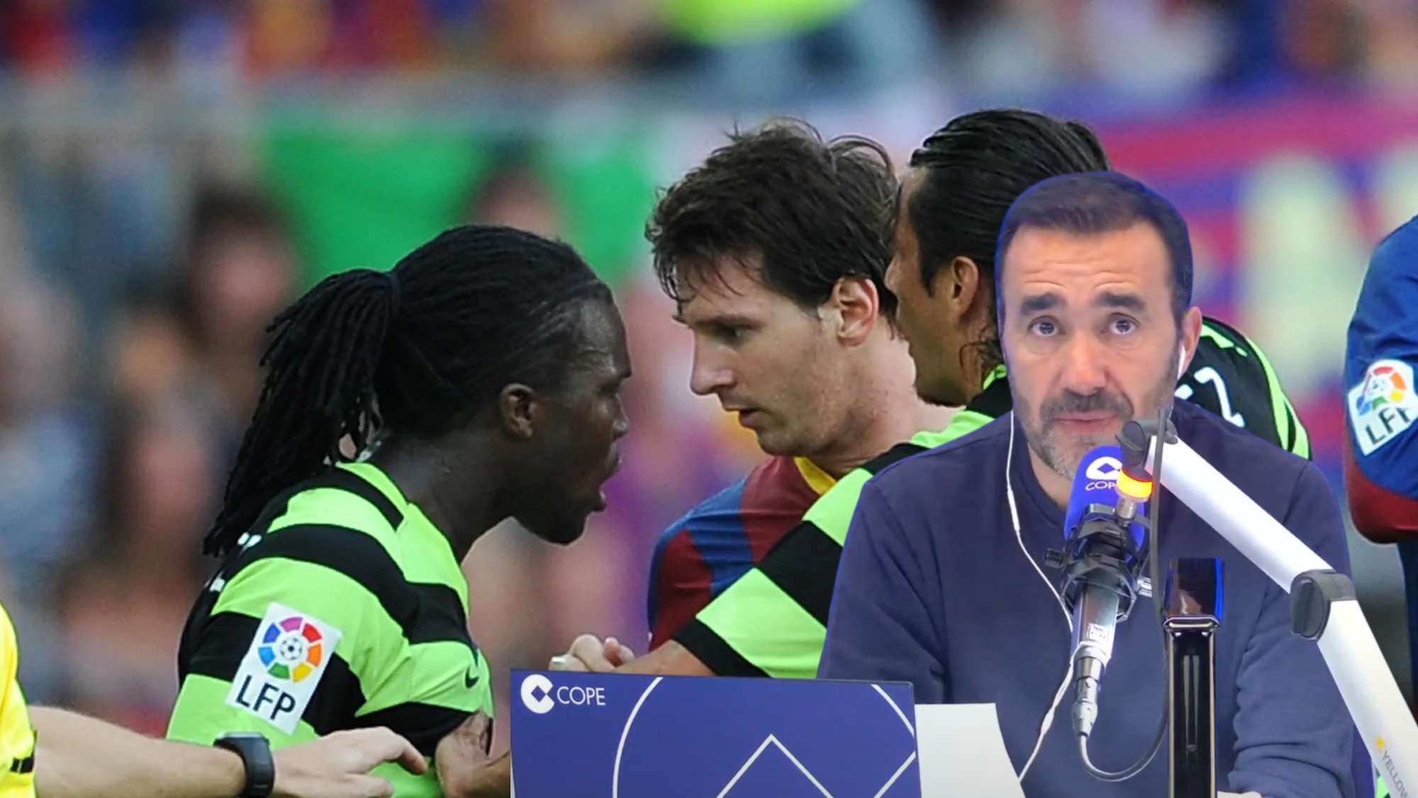 Juanma castaño habla del insulto racista de Messi a Drenthe