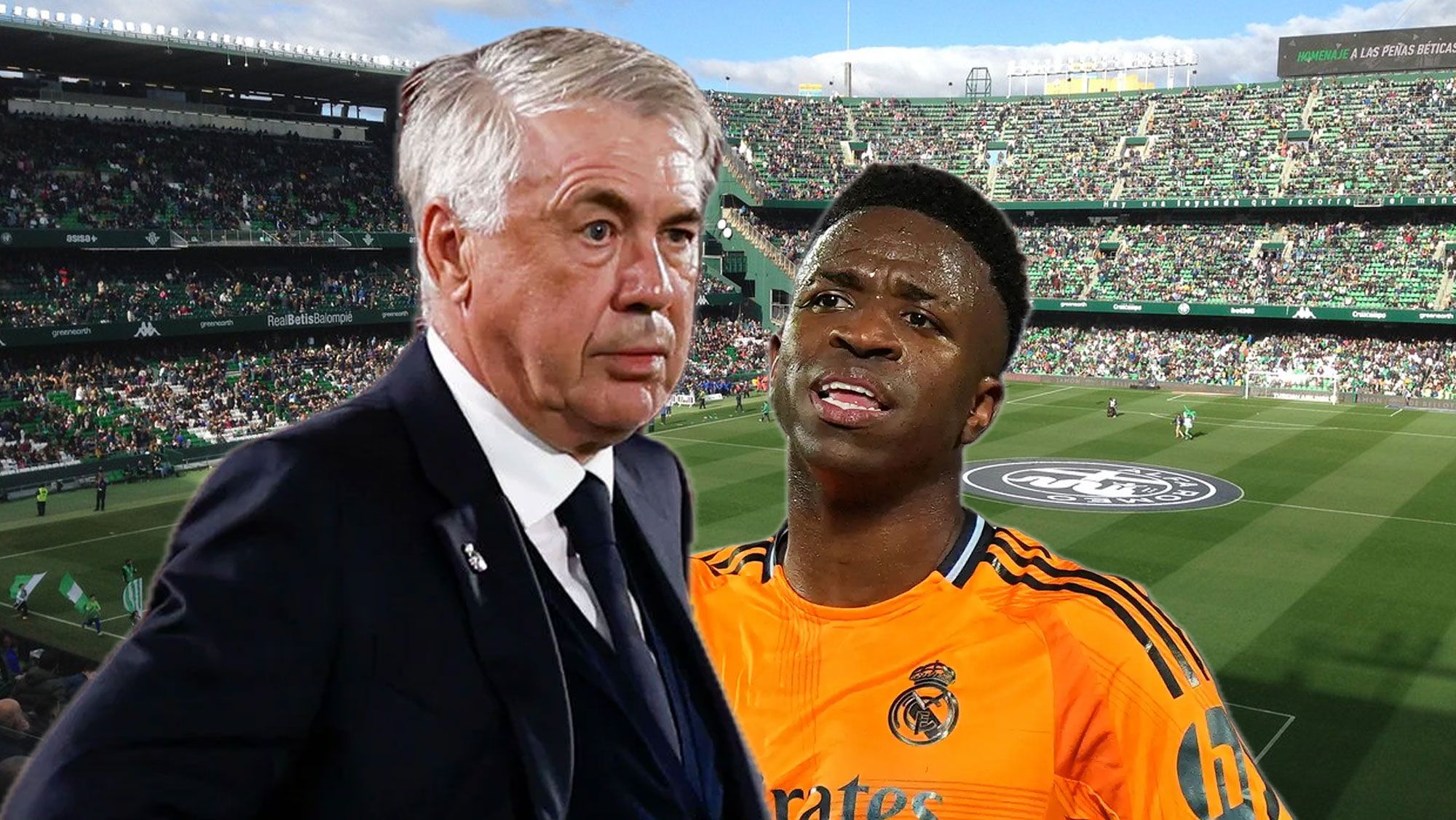 Ancelotti engancha a Vinicius en la banda y se lo dice a la cara, el italiano enfadado: "Te vas..."