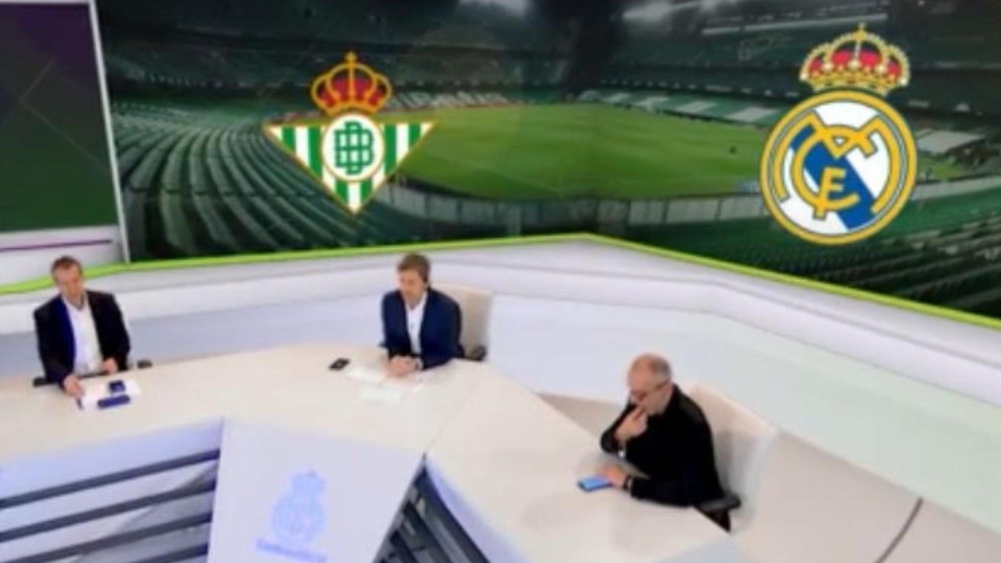 La televisión oficial del Real Madrid resalta este aspecto después de la derrota contra el Betis