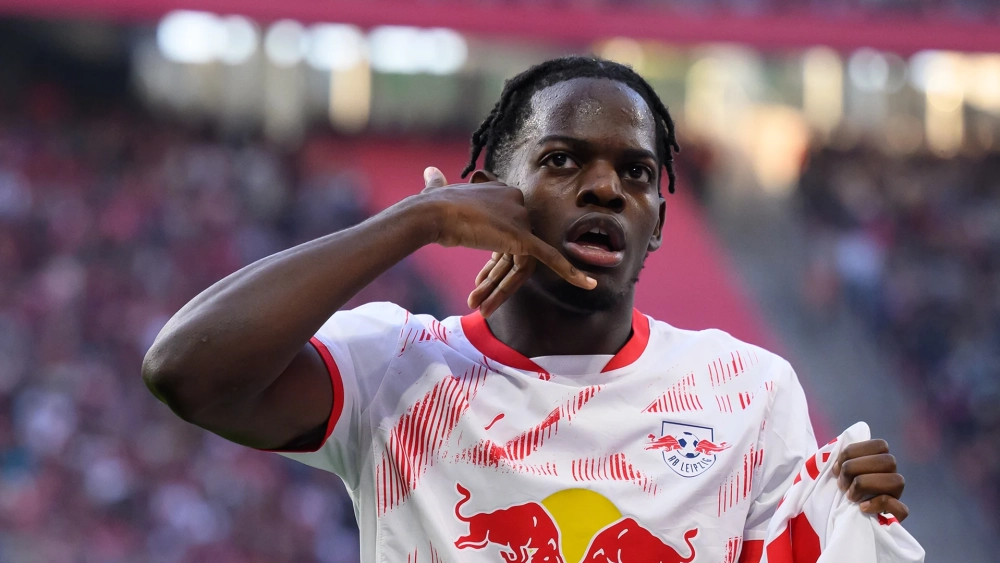 Lukeba con el Leipzig Lukeba con el Leipzig