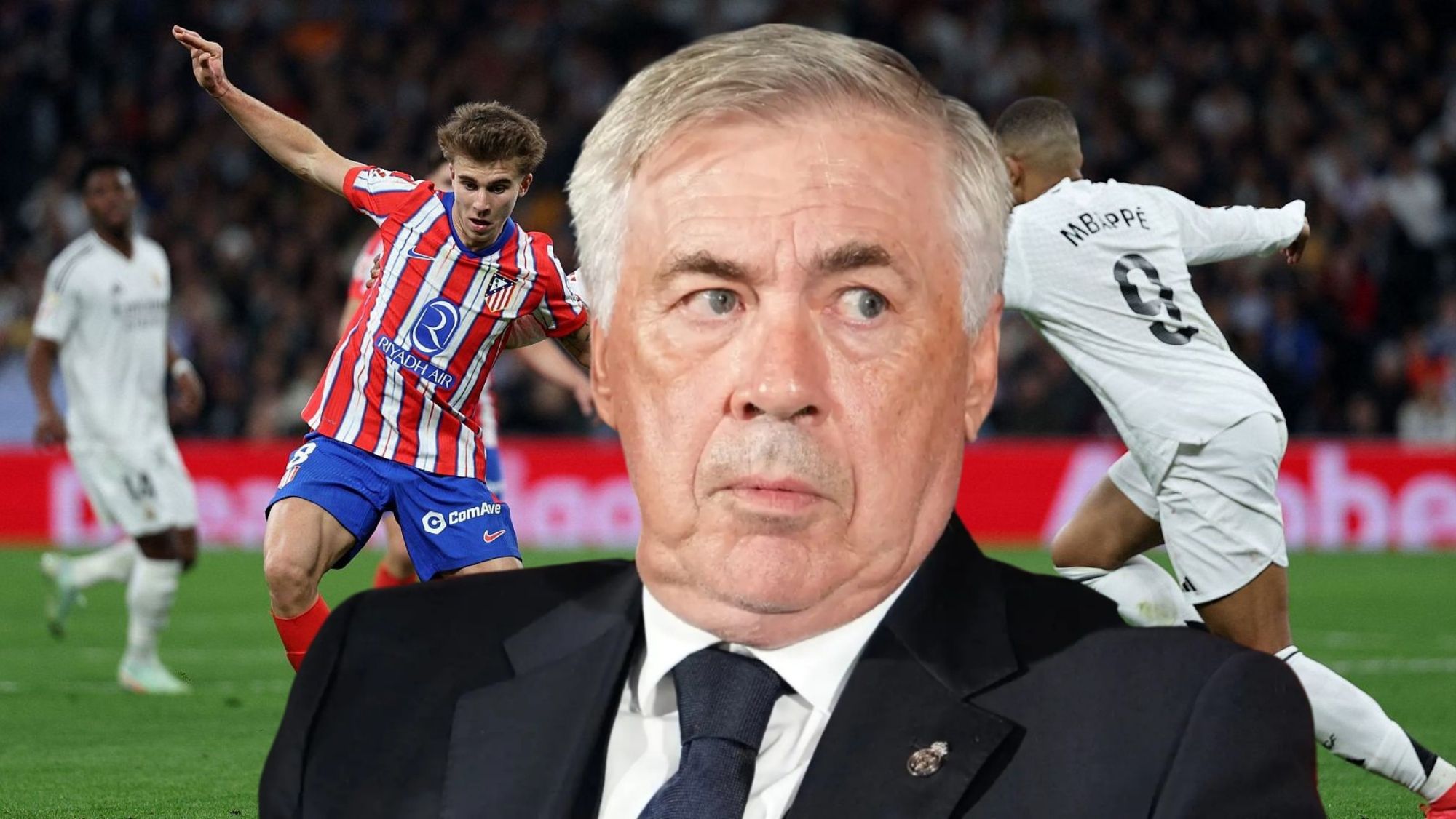 Ancelotti, preocupado por cinco jugadores del Real Madrid antes del derbi. Ancelotti, preocupado por cinco jugadores del Real Madrid antes del derbi.