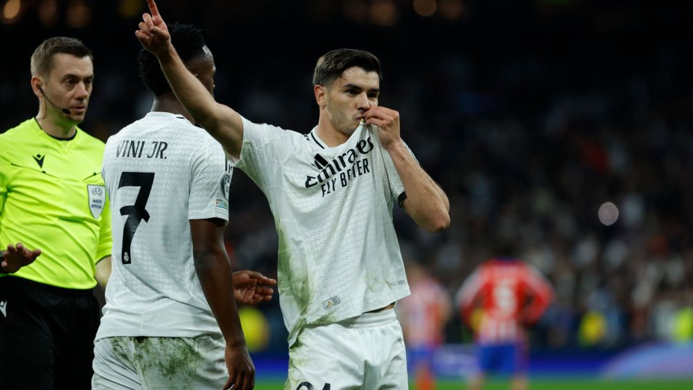 Brahim Díaz marcó el segundo gol del Madrid, que parte con ventaja en la eliminatoria ante el Atlético. Brahim Díaz marcó el segundo gol del Madrid, que parte con ventaja en la eliminatoria ante el Atlético.