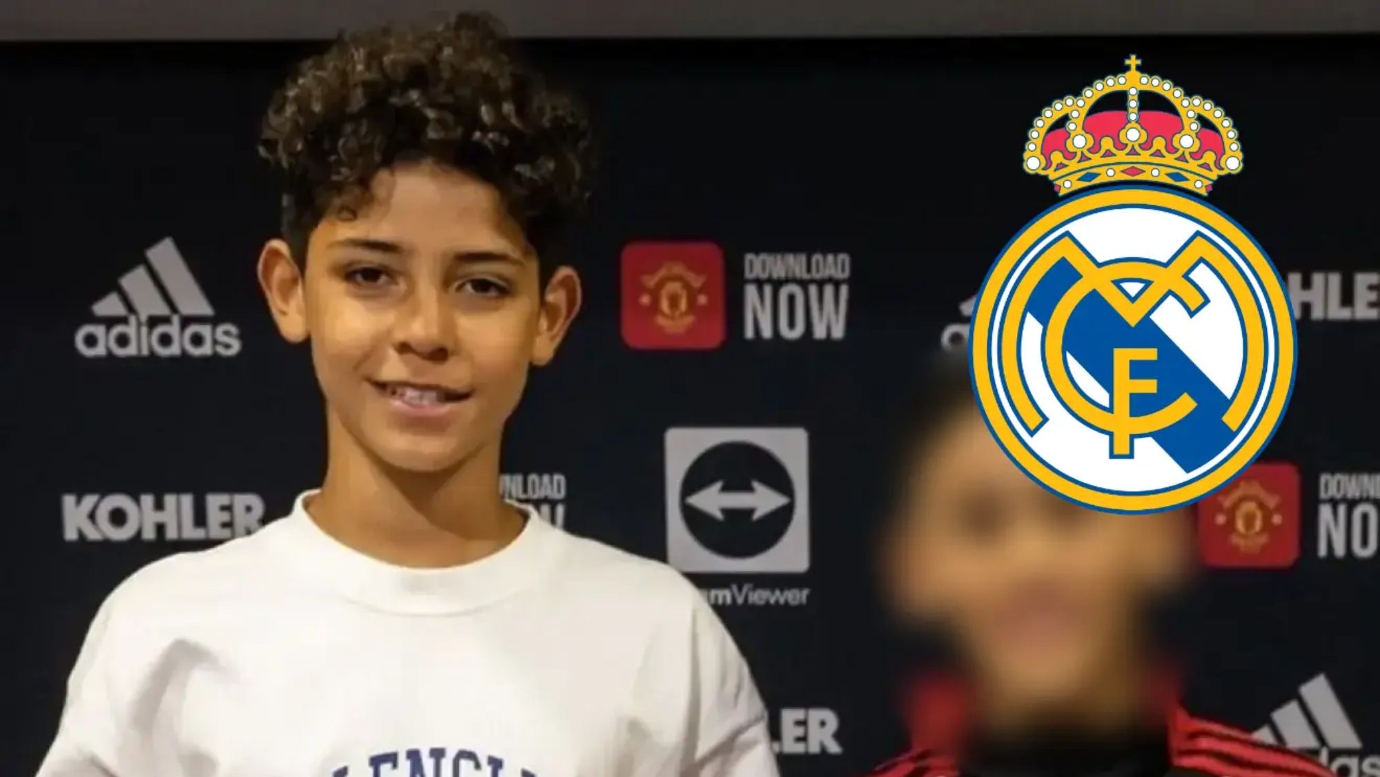 El Real Madrid quiere fichar a 'Kid Messi', el amigo de Cristiano Jr. 
