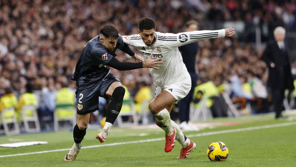El Real Madrid venció al Rayo Vallecano por 2-1. El Real Madrid venció al Rayo Vallecano por 2-1.