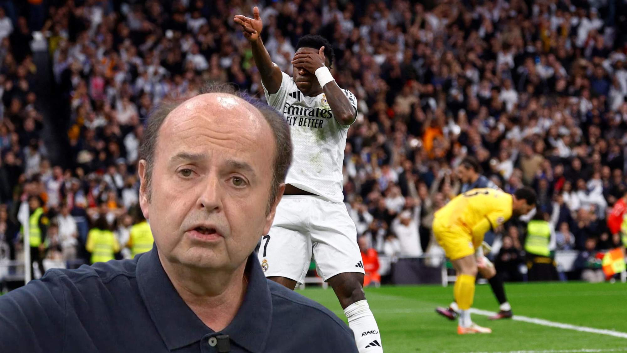 Zasca de Juanma Rodríguez al golazo de Vinicius