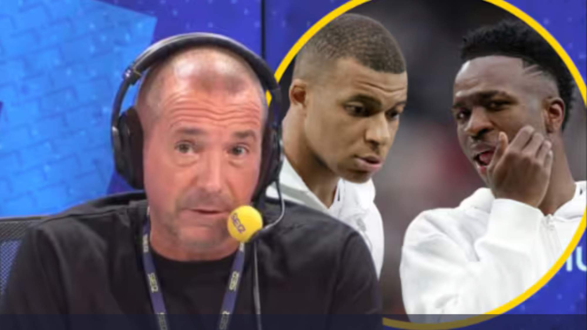 Manu Carreño ha hablado de Kylian Mbappé y Vinicius Junior en la Cadena SER.