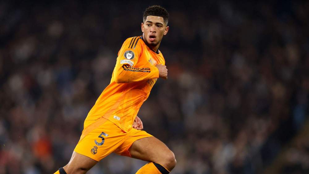 Jude Bellingham durante un partido con el Real Madrid. Jude Bellingham durante un partido con el Real Madrid.