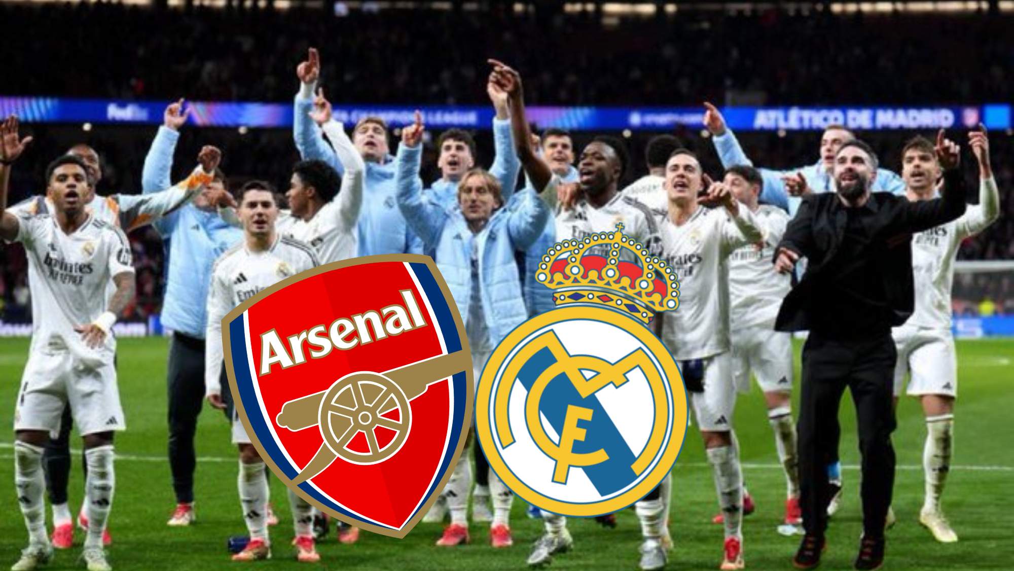 El Real Madrid ya sabe los días que se enfrentará al Arsenal en los cuartos de final de la Champions