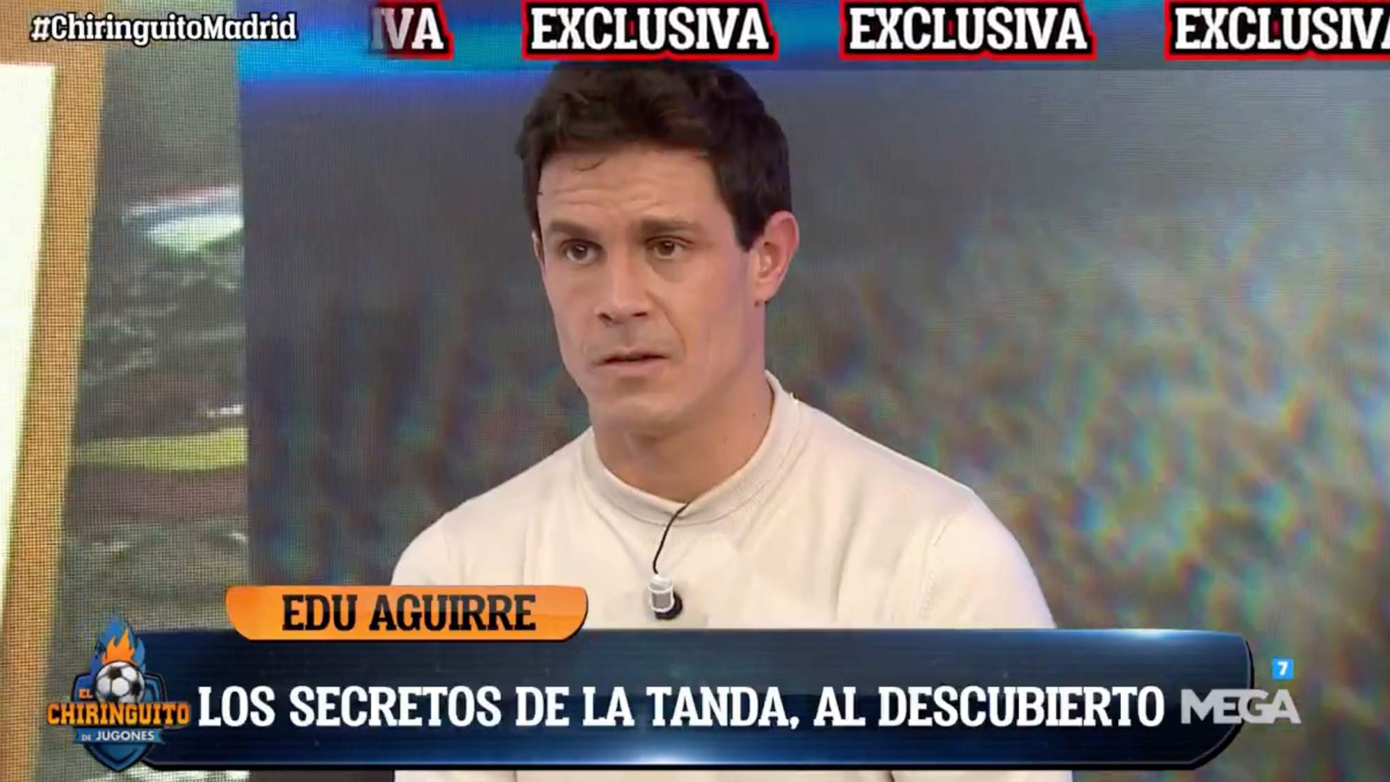 Edu Aguirre ha explicado en 'El Chiringuito de Jugones' cómo se preparó el Real Madrid para la tanda de penaltis contra el Atlético.