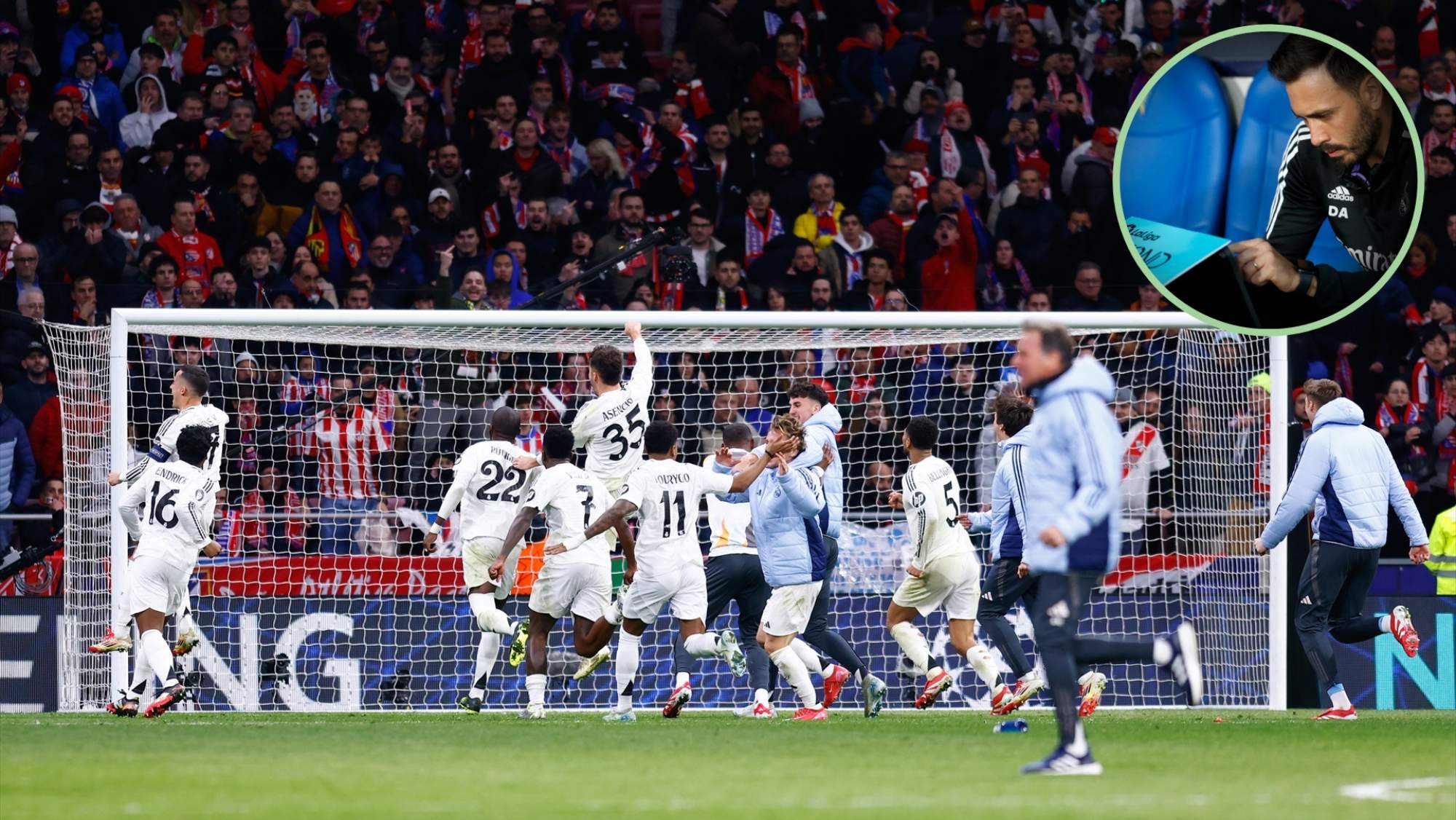 Davide Ancelotti, fundamental del pase a cuartos del Real Madrid en Champions.
