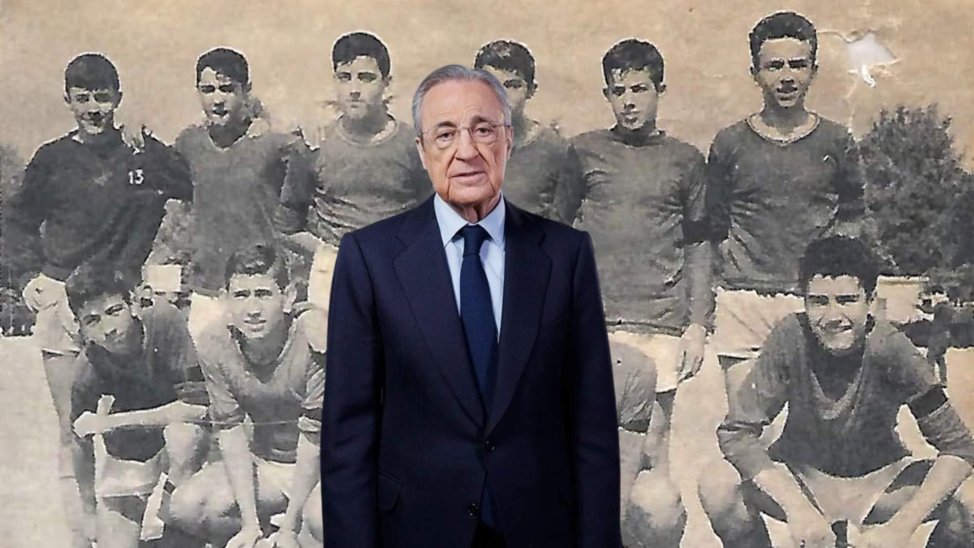 Florentino pudo ser portero del Real Madrid