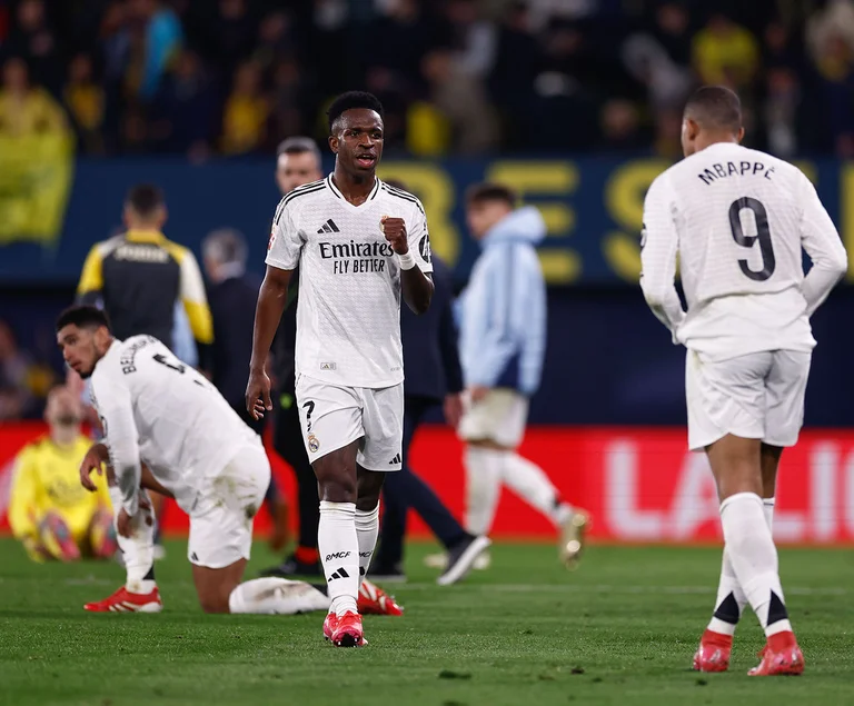 Vinicius y Mbappé en La Cerámica