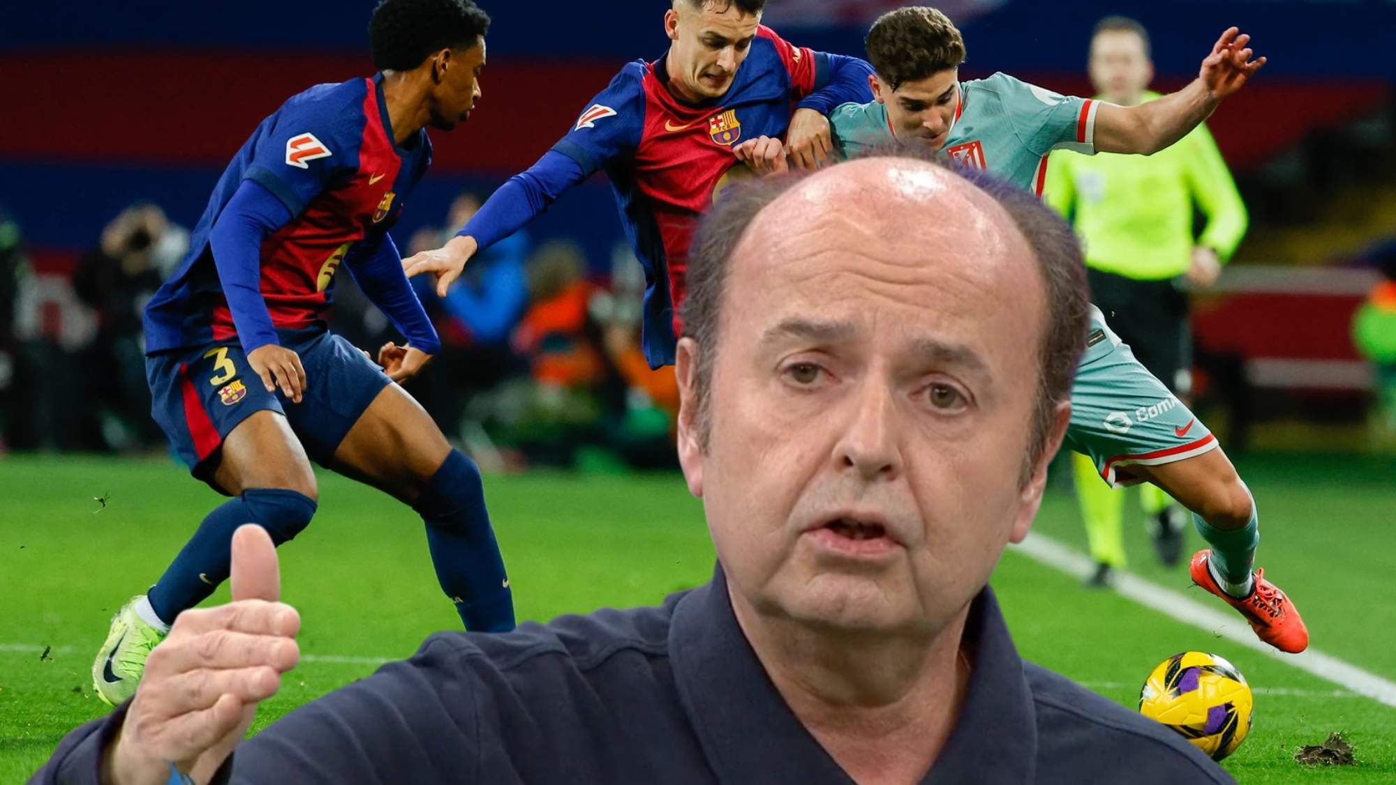 Juanma Rodríguez se ha pronunciado sobre el partido de esta noche entre el Atlético de Madrid y el Barcelona.