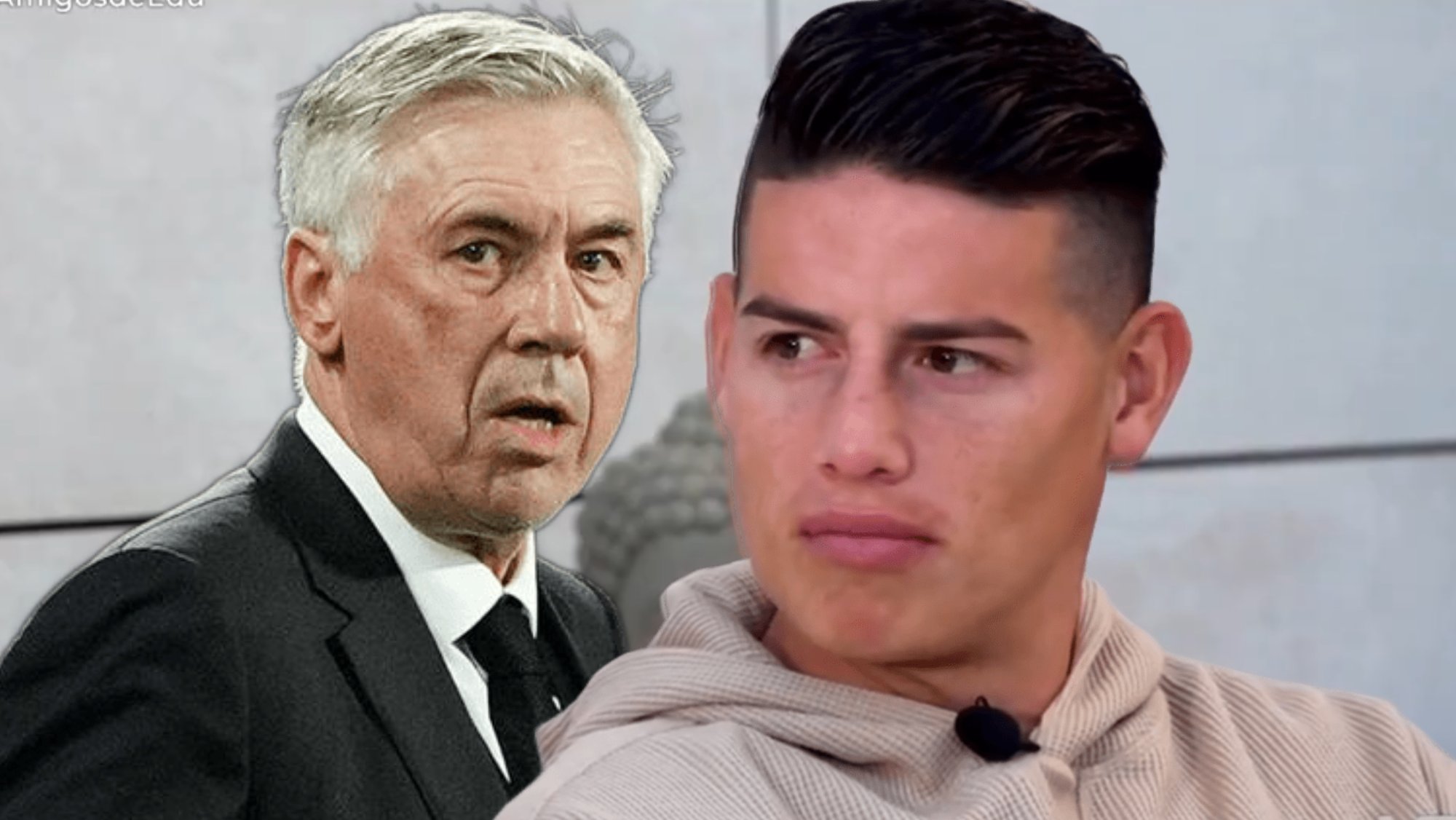 James Rodríguez desvela su opinión sobre el debate en torno a Carlo Ancelotti