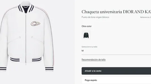 Sudadera Dior and Kaws de Mbappé