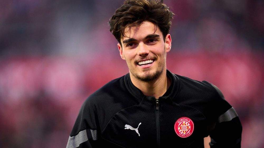 Miguel Gutiérrez con el Girona