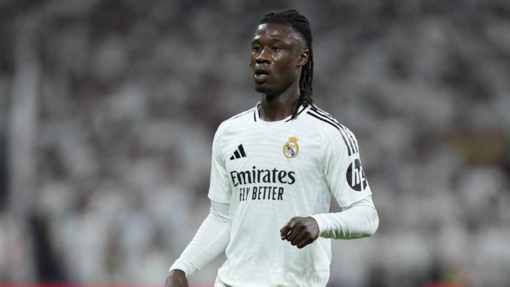 Eduardo Camavinga, centrocampista del Real Madrid. Eduardo Camavinga, centrocampista del Real Madrid.