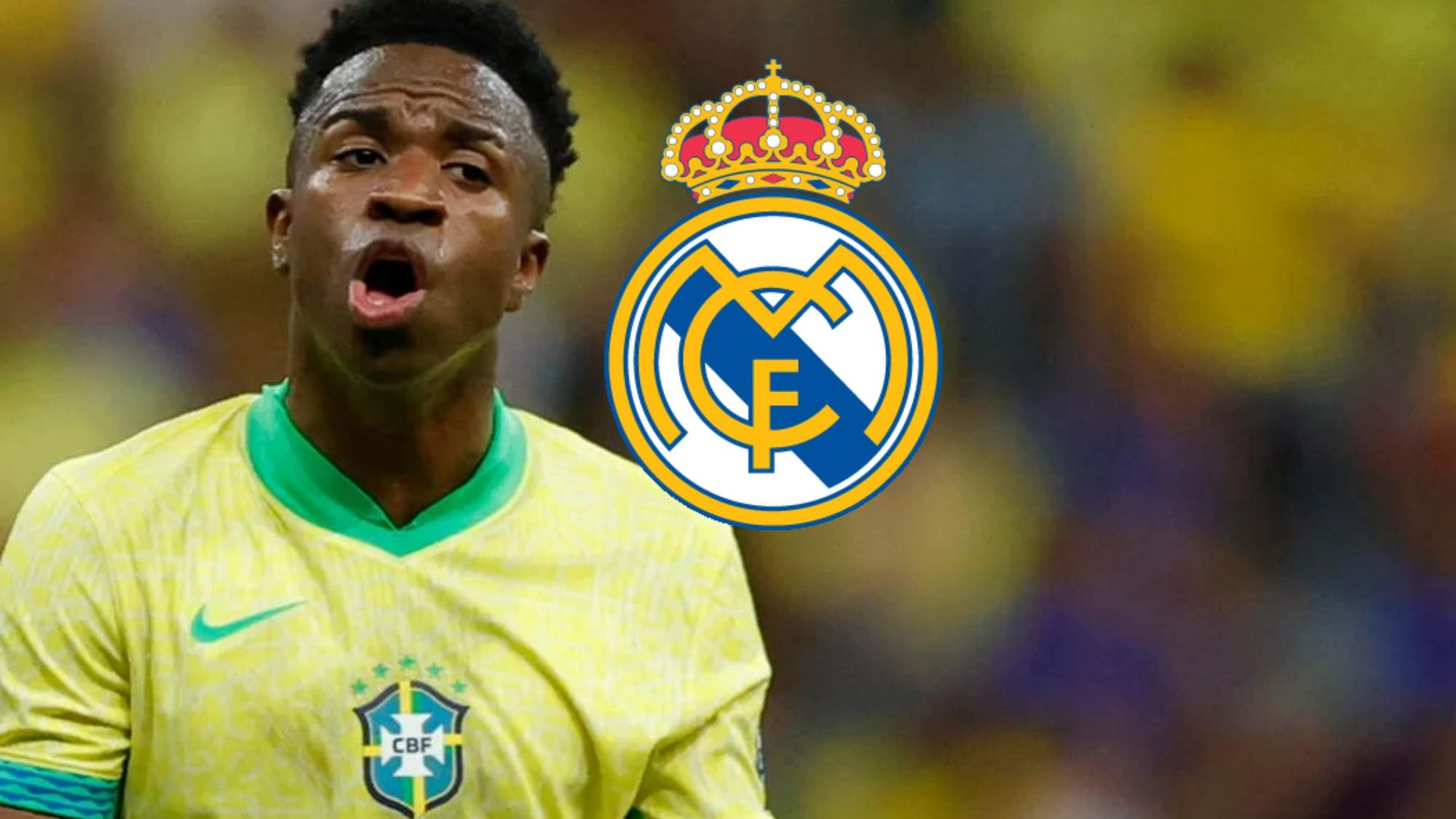 Posible lesión de Vinicius preocupa al Real Madrid Posible lesión de Vinicius preocupa al Real Madrid