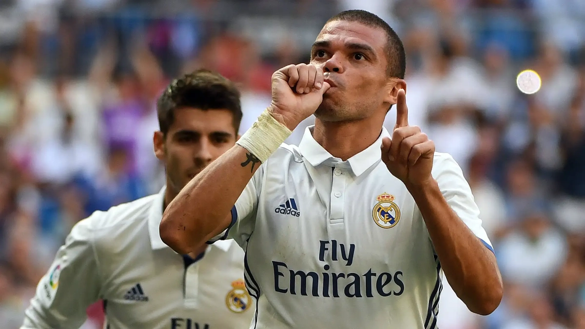 Pepe en su etapa con el Real Madrid.