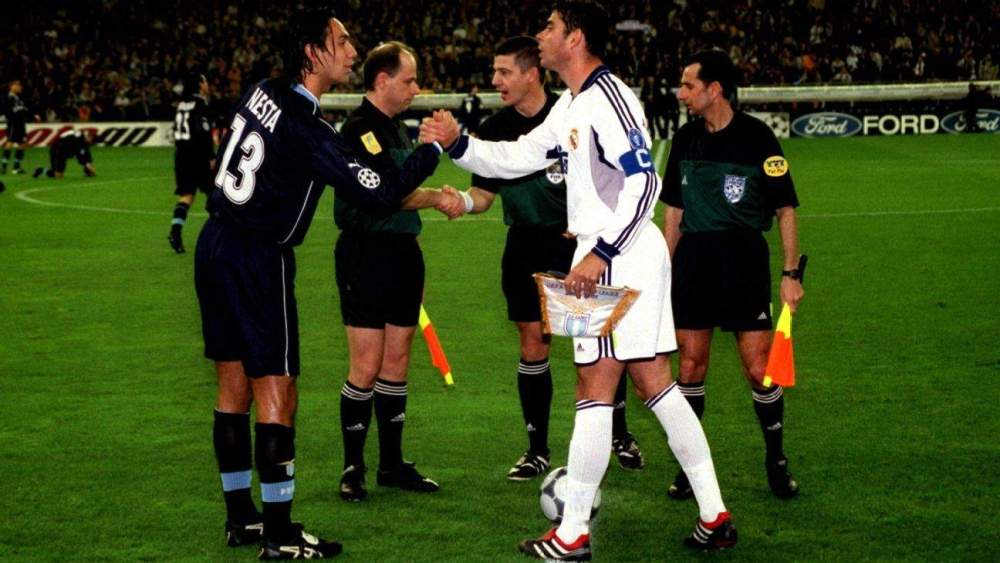 Nesta y Fernando Hierro Nesta y Fernando Hierro