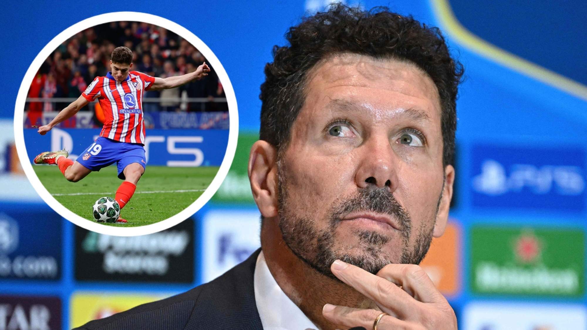 El nuevo mensaje de Simeone sobre el penalti de Julián Álvarez ante el Real Madrid.