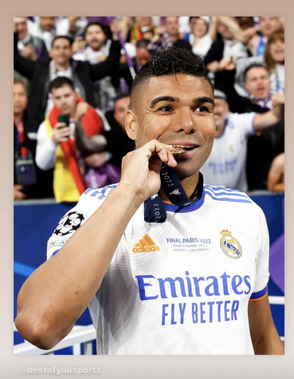 Imagen compartida de Anna Mariana Casemiro tras la final Imagen compartida de Anna Mariana Casemiro tras la final