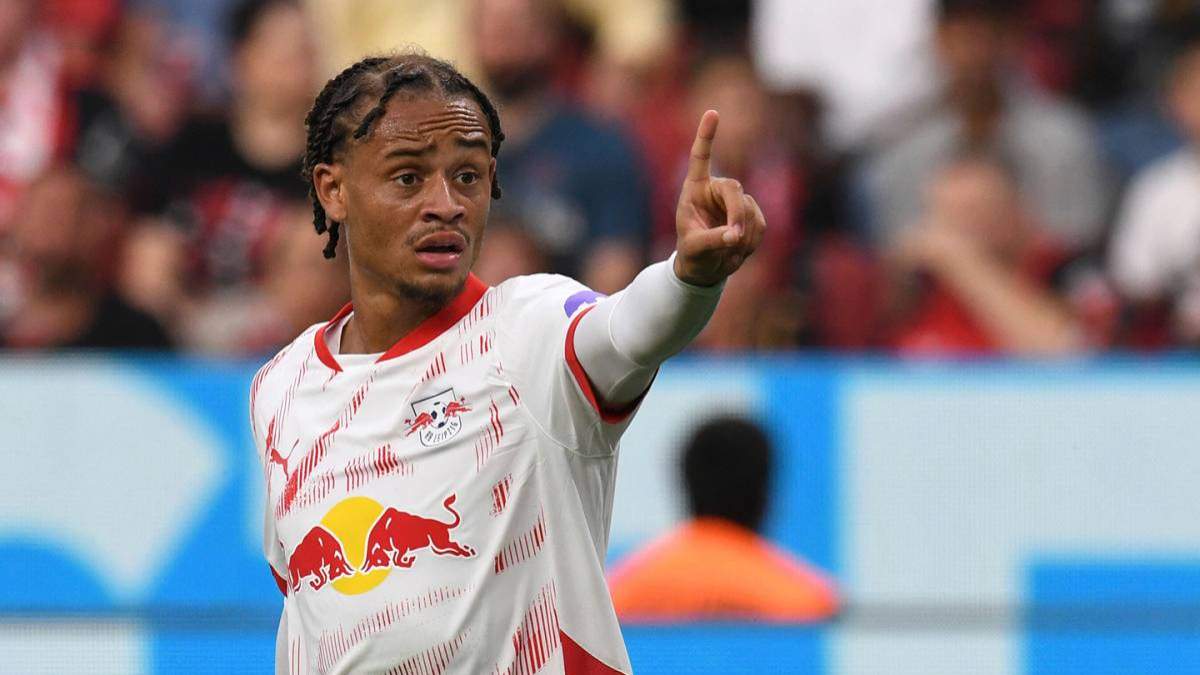 Xavi Simons en el Leipzig