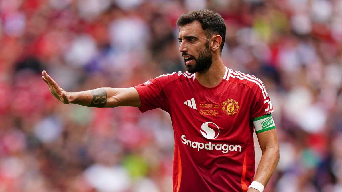 Bruno Fernandes en el United