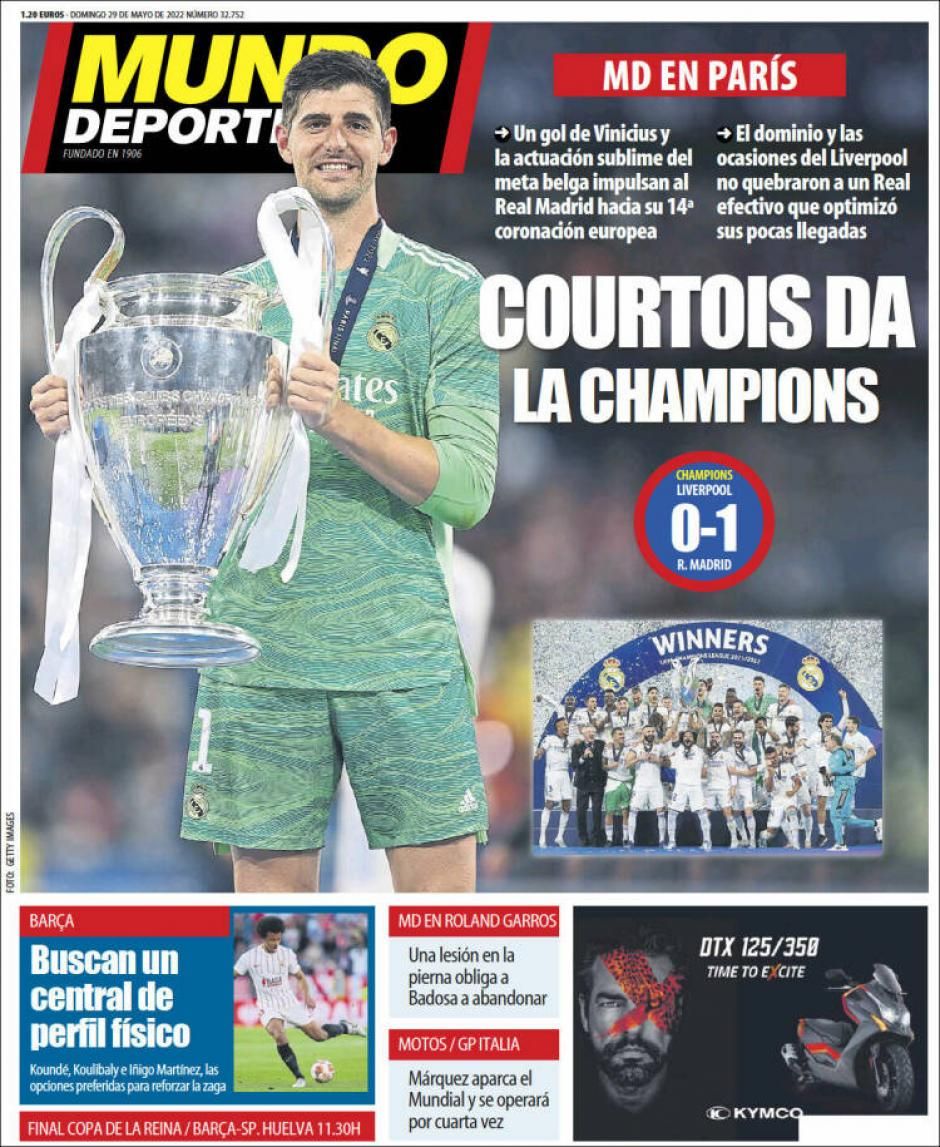 La portada de "Mundo Deportivo"