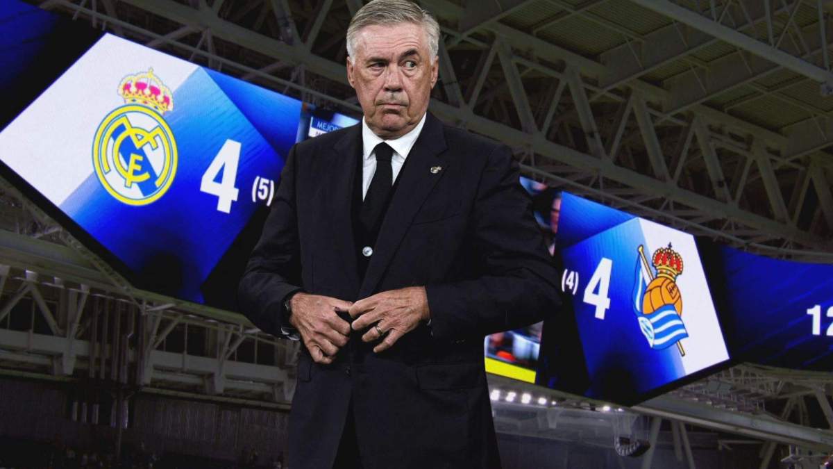Marcador Real Madrid - Real Sociedad y Ancelotti Marcador Real Madrid - Real Sociedad y Ancelotti