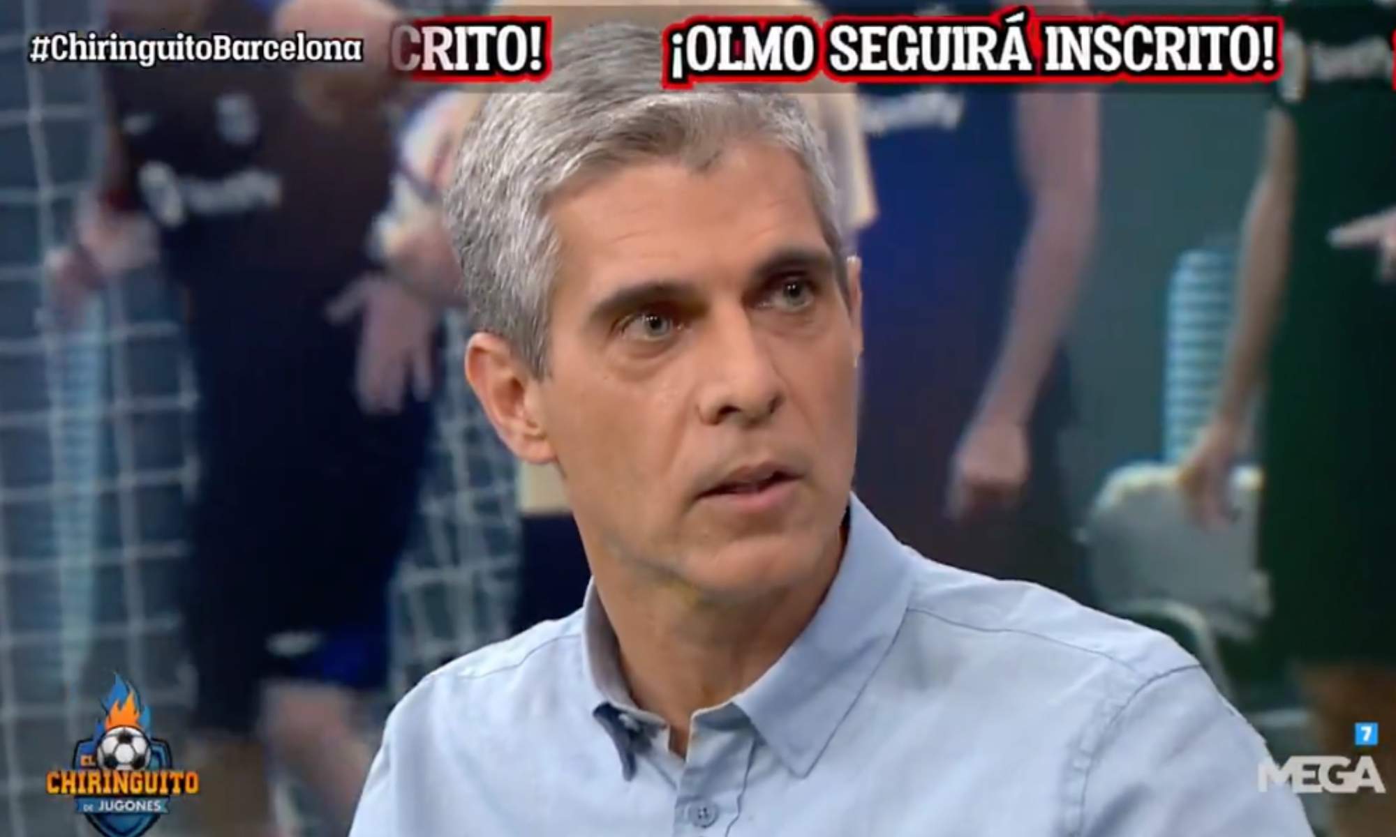 El periodista José Luis Sánchez explota después de la resolución del Consejo Superior de Deportes (CSD), que ha vuelto a permitir otro trato de favor al Barça con el 'caso Olmo'. El periodista José Luis Sánchez explota después de la resolución del Consejo Superior de Deportes (CSD), que ha vuelto a permitir otro trato de favor al Barça con el 'caso Olmo'.