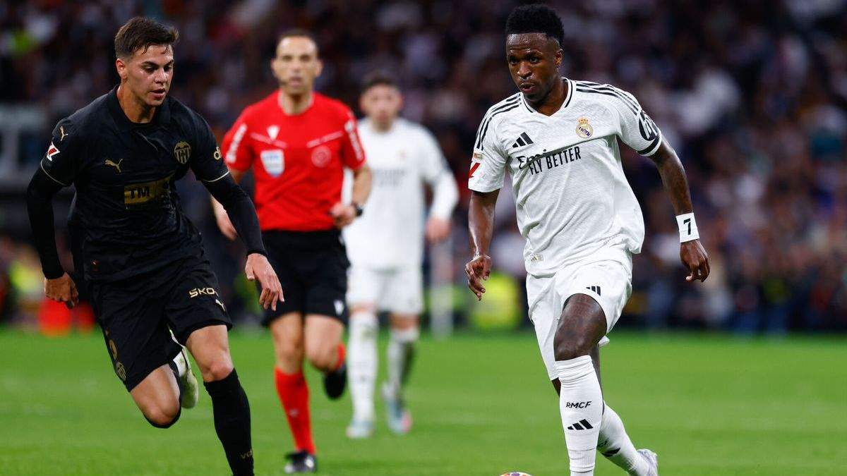 El Real Madrid no pudo con el Valencia en el Santiago Bernabéu. El Real Madrid no pudo con el Valencia en el Santiago Bernabéu.