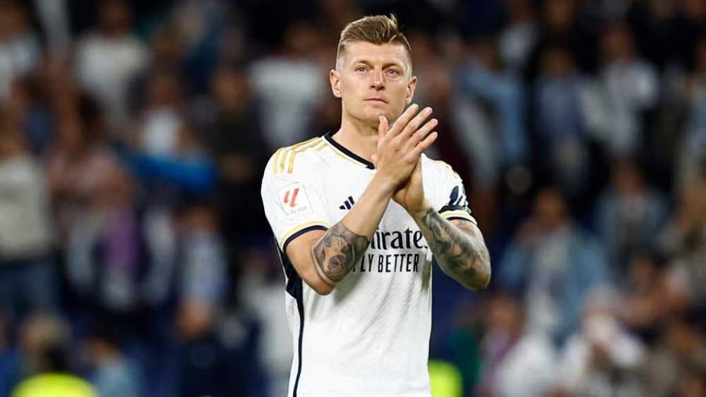 Toni Kroos en su despedida Toni Kroos en su despedida