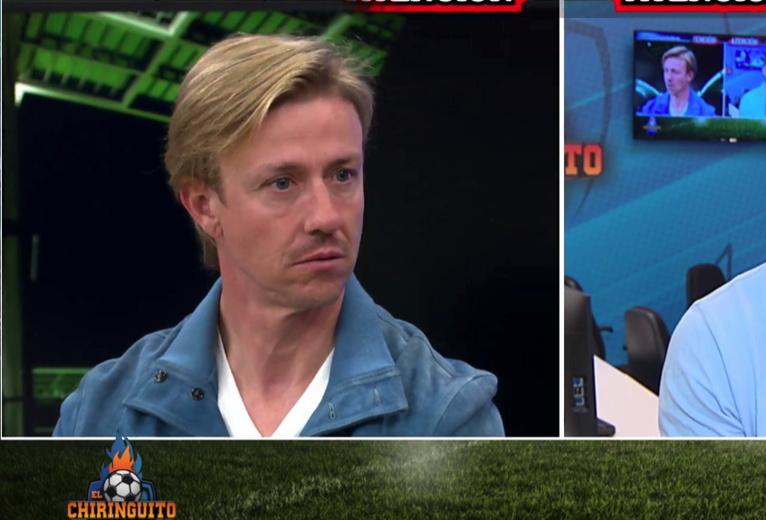 Guti, durante el programa de ayer de 'El Chiringuito'