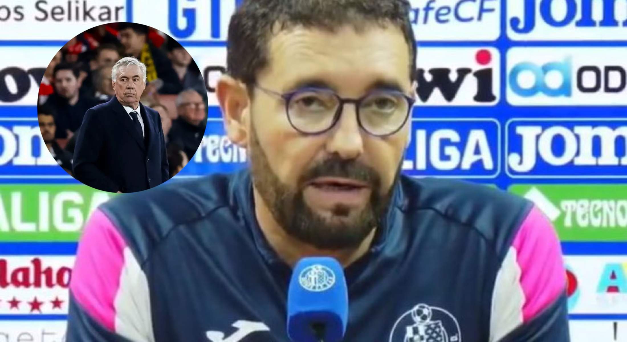 Bordalás señala a Ancelotti tras el Arsenal - Real Madrid