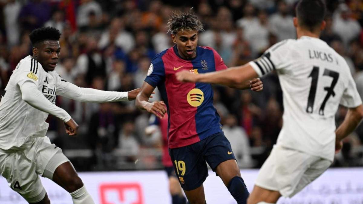 El Real Madrid y el Barcelona se enfrentarán por octava vez en la final de la Copa del Rey. El Real Madrid y el Barcelona se enfrentarán por octava vez en la final de la Copa del Rey.
